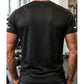 Erkek Nem Emici Hızlı Kuruma Atletik Teknik Performans Spor T-shirt
