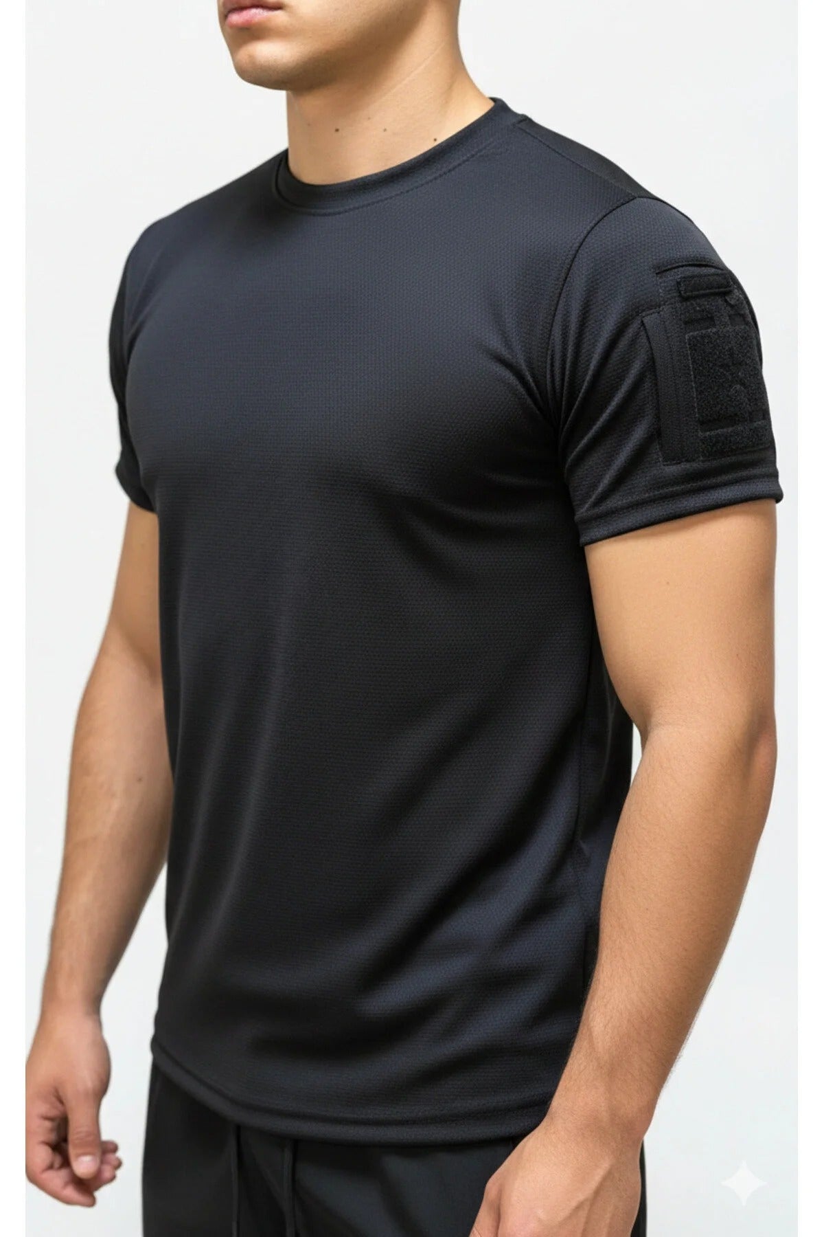 Siyah tactical Operasyon T-shirt