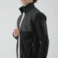 Erkek Softshell Garnili Polar Renk: SİYAH